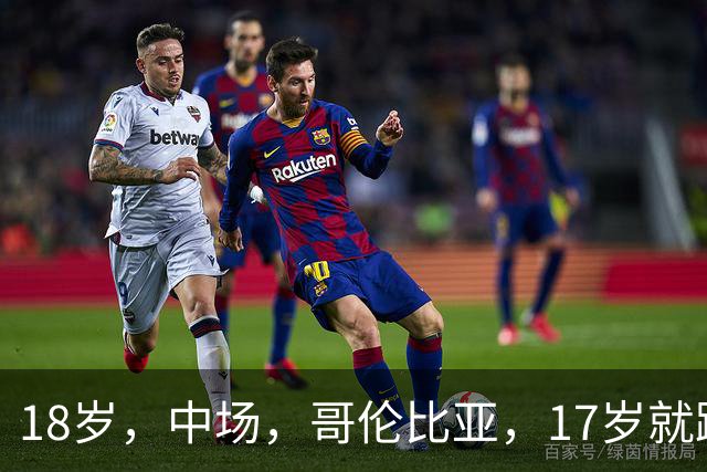18岁，中场，哥伦比亚，17岁就踢职业联赛，5场职业比赛，哥伦比亚U17国家队主力